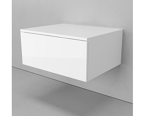 Тумба Velvex Unique Unit 60 tp.UNI.60.1Y подвесная Белая глянцевая