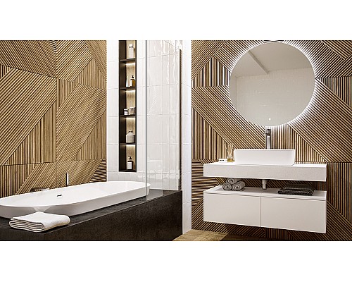 Тумба Velvex Unique Unit 60 tp.UNI.60.1Y подвесная Белая глянцевая