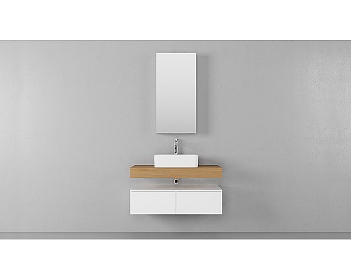 Тумба Velvex Unique Unit 60 tp.UNI.60.1Y подвесная Белая глянцевая