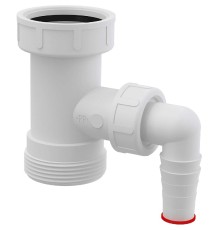 Переходник для сифона Alcaplast со штуцером 6/4