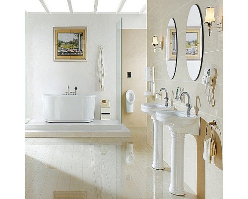 Раковина CeramaLux Lux Classic 75 2061 Белая