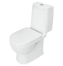 Унитаз-компакт Sanita Luxe Fest SL DM WC.CC/Fest/2-DM/WHT.G/S1 с бачком и сиденьем Микролифт