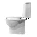 Унитаз-компакт Sanita Luxe Fest SL DM WC.CC/Fest/2-DM/WHT.G/S1 с бачком и сиденьем Микролифт