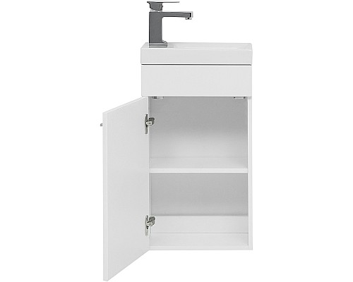 Тумба с раковиной Aquanet Нота 40 L 254044 подвесная Белая