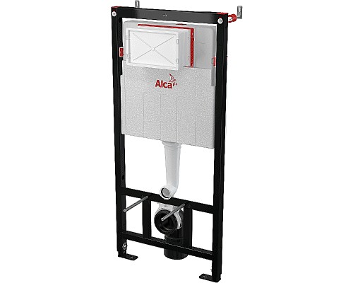 Инсталляция Alcaplast Sadromodul AM101/1120-3:1 RU M371-0001 для унитаза с клавишей смыва Хром глянец