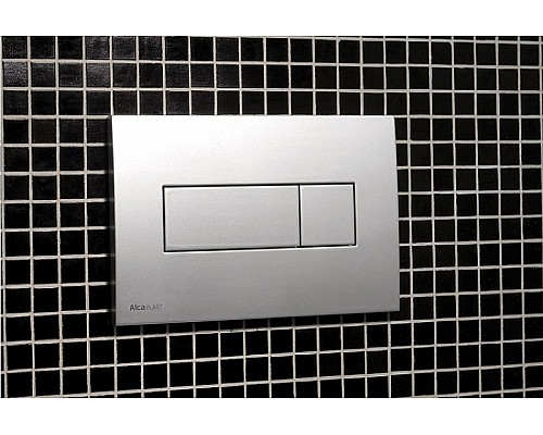Инсталляция Alcaplast Sadromodul AM101/1120-3:1 RU M371-0001 для унитаза с клавишей смыва Хром глянец