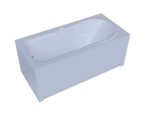 Акриловая ванна Aquatek Леда 170х80 LED170-0000034 без гидромассажа с фронтальной панелью с каркасом (разборный) со слив-переливом (слева)