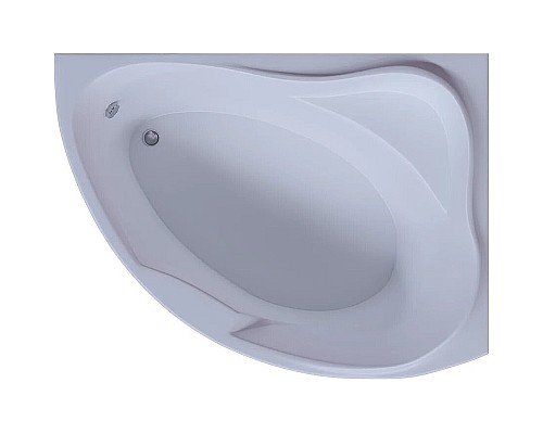 Акриловая ванна Aquatek Альтаир 158x119 R ALT160-0000047 без гидромассажа с фронтальной панелью с каркасом (вклеенный) со слив-переливом