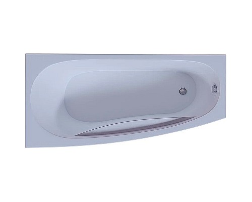 Акриловая ванна Aquatek Пандора 160х75 L PAN160-0000038 без гидромассажа с фронтальной панелью с каркасом (разборный) со слив-переливом