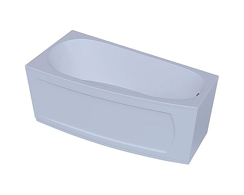 Акриловая ванна Aquatek Пандора 160х75 L PAN160-0000038 без гидромассажа с фронтальной панелью с каркасом (разборный) со слив-переливом