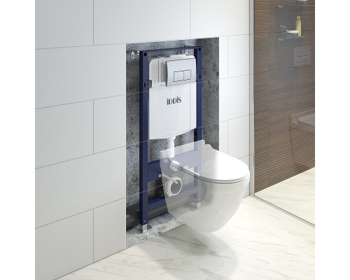 Инсталляция Iddis Optima Home OPH00GCi32K для унитаза с клавишей смыва Хром