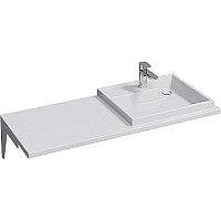 Раковина СанТа Юпитер 120 R 900125 на стиральную машину Белая