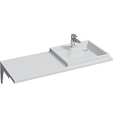 Раковина СанТа Юпитер 120 R 900125 на стиральную машину Белая