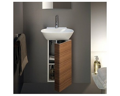 Тумба под раковину Laufen Ino 32 R 4.2535.2.030.171.1 подвесная Темный орех