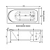 Акриловая ванна Aquanet Nord 170x70 242400 без гидромассажа