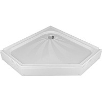 Акриловый поддон для душа Alex Baitler 100х100 AB10017V-1 Белый