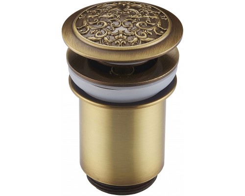 Донный клапан ZorG Antic AZR 2 BR  click-clack Бронза