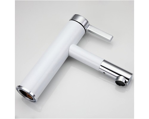 Смеситель для раковины Frap H52 F1052-14 Белый Хром