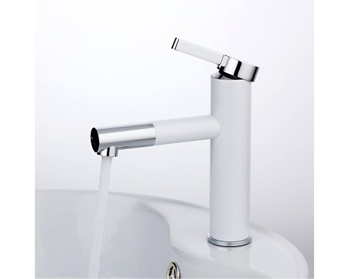 Смеситель для раковины Frap H52 F1052-14 Белый Хром