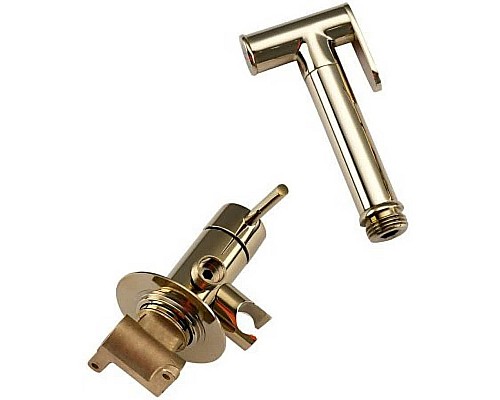 Гигиенический душ со смесителем Frap F7505-3 Золотой Гигиенический душ со смесителем Frap F7505-3 Золотой