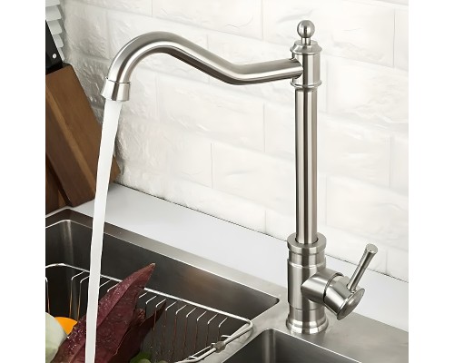 Смеситель для кухни Frap H899 F41899-4 Сатин