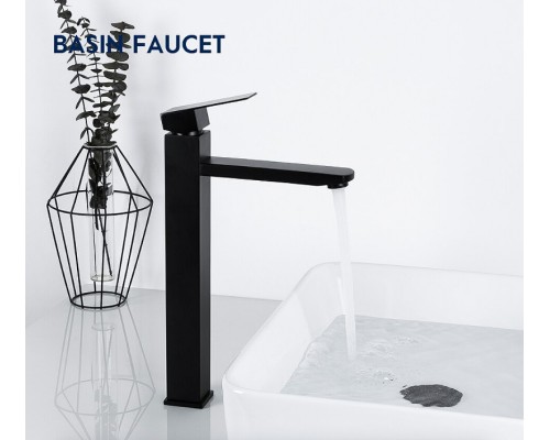 Смеситель для раковины Frap H802-6 F10802-62 Черный матовый