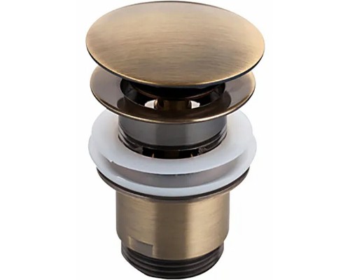 Донный клапан Frap F60-4 click-clack Бронза