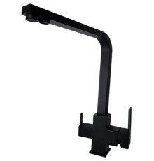 Смеситель для кухни Frap H802-6 Черный матовый