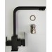 Смеситель для кухни Frap H802-6 F43802-6 Черный матовый
