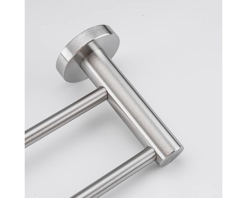 Полотенцедержатель Frap F301 F30109 двойной Сатин