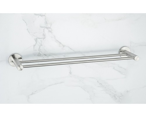 Полотенцедержатель Frap F301 F30109 двойной Сатин