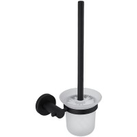 Ершик для унитаза Frap F302 F30210 Черный матовый