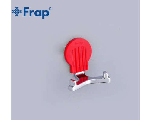 Двойной крючок Frap F33 F3305-2 Хром