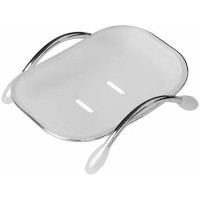 Мыльница Frap F332-1 Белая матовая