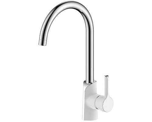 Смеситель для кухни Gappo G03-8 G4003-8 Белый Хром