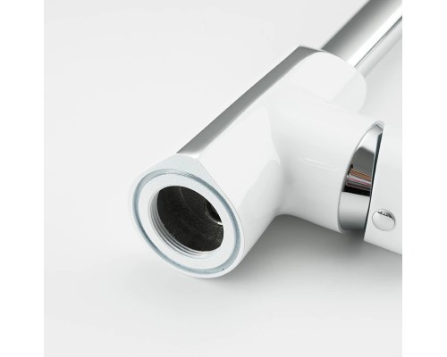 Смеситель для кухни Gappo G03-8 G4003-8 Белый Хром