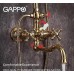 Душевая система Gappo G89-4 Бронза