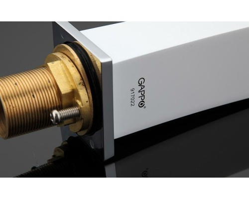 Смеситель для биде Gappo G48 Белый Хром
