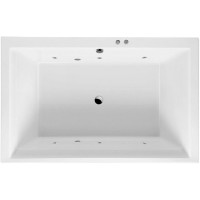 Акриловая ванна Excellent Crown Lux 190x120 с гидромассажем