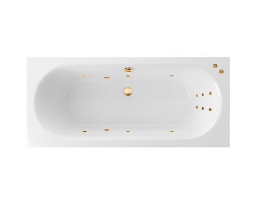 Акриловая ванна Excellent Oceana Slim 170x75 с гидромассажем