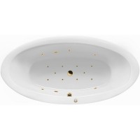 Акриловая ванна Excellent Lumina 190x95 с гидромассажем