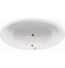 Акриловая ванна Excellent Lumina 190x95 с гидромассажем