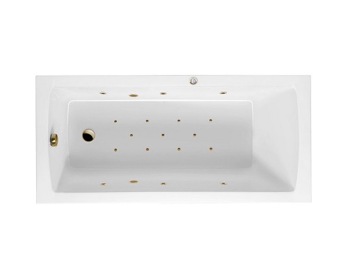 Акриловая ванна Excellent Aquaria 170x75 WAEX.AQU17.RELAX.BR с гидромассажем