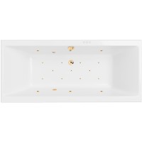 Акриловая ванна Excellent Pryzmat 160x75 с гидромассажем