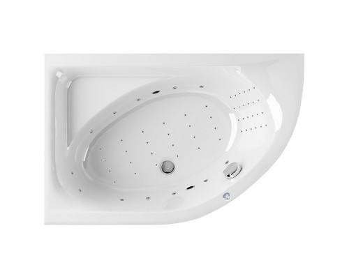 Акриловая ванна Excellent Aquarella 150x100 L WAEX.ARL15.NANO.CR с гидромассажем