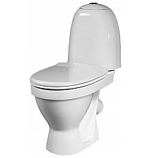 Унитаз Sanita Виктория эконом WC.CC/Victoria/1-P/WHT.G/S1 Белый