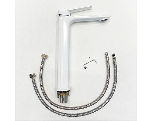 Смеситель для раковины Comforty FC071B-CKBT 00-00006501 Белый