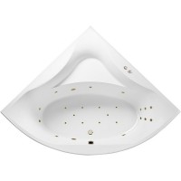 Акриловая ванна Excellent Glamour 150x150 с гидромассажем
