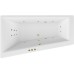Акриловая ванна Excellent Sfera Slim 170x100 L Smart Бронза с гидромассажем