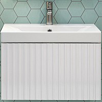 Тумба под раковину Velvex Compo 60 tp.COM.9696.60.1Y подвесная Белая глянцевая